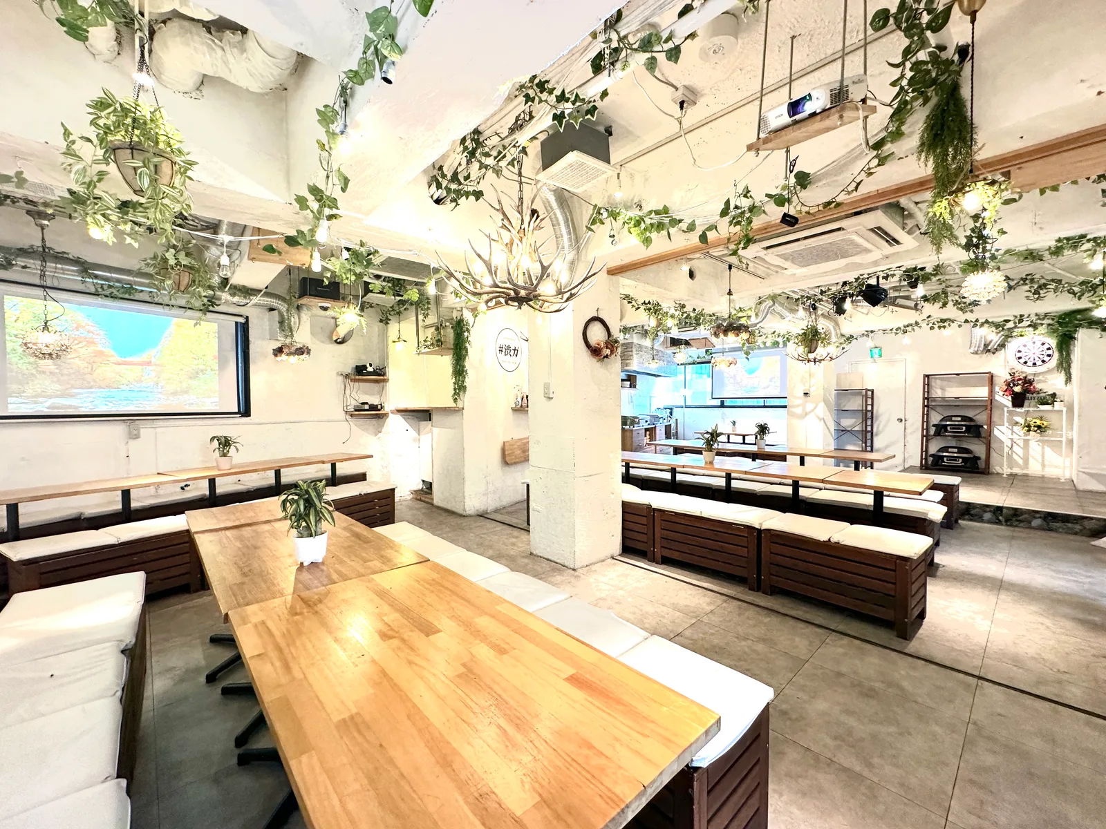 渋谷ガーデンパティオ 店内の様子