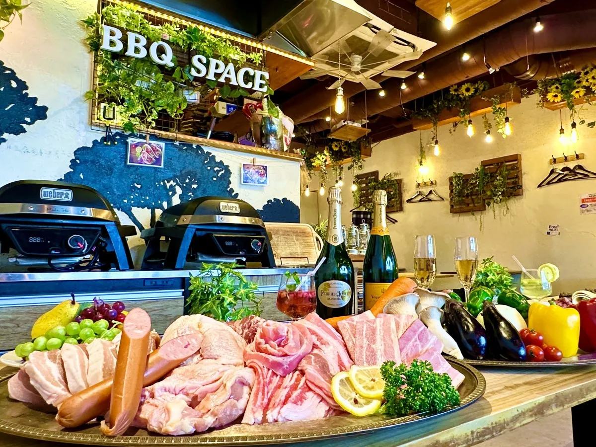 〈渋谷×貸切×ナイトBBQ〉内観1