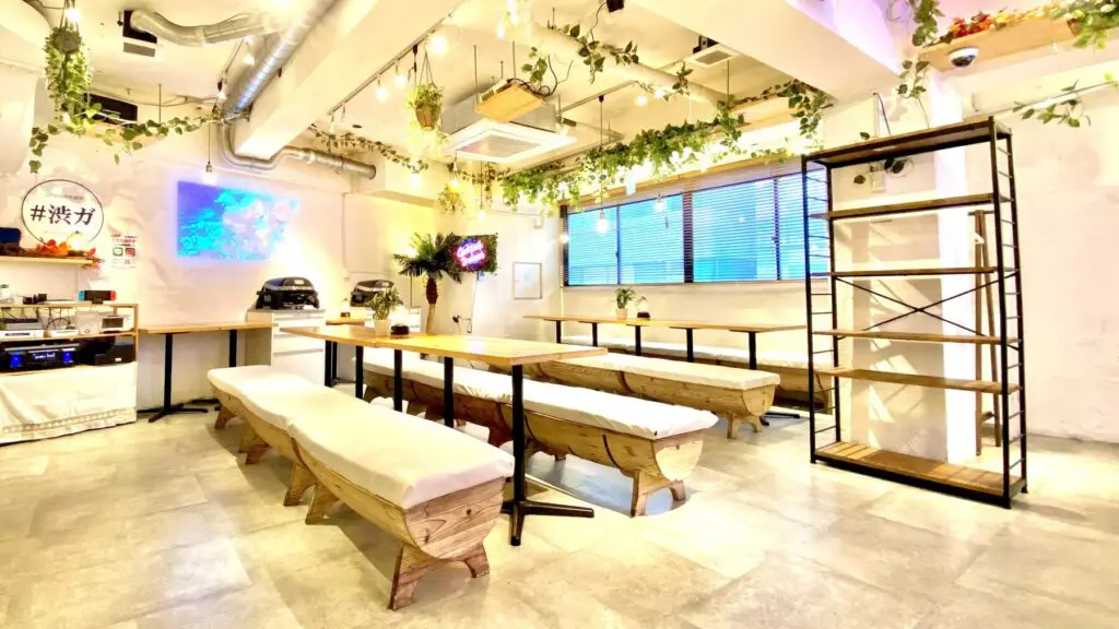 渋谷ガーデンルームの系列店舗をご紹介！全店舗渋谷駅徒歩２分の好アクセス！貸切パーティスペースは、結婚式の二次会・追いコン・卒業パーティー・室内BBQ・手ぶらBBQ新歓など様々な用途でご利用いただけます。ぜひお気に入りの貸切パーティスペースを見つけてください。