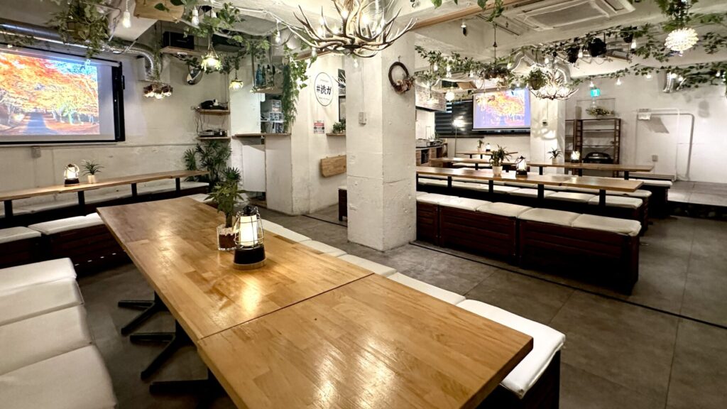 【渋谷】貸切送別会にオススメの会場 駅から2分のおしゃれな店内が人気のスポット〈着席32人/立食40人〉