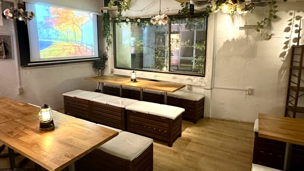 渋谷×貸切×忘年会　少人数から大人数まで貸切可！
渋谷で忘年会を楽しむなら「渋谷ガーデンルーム4F」♪♪