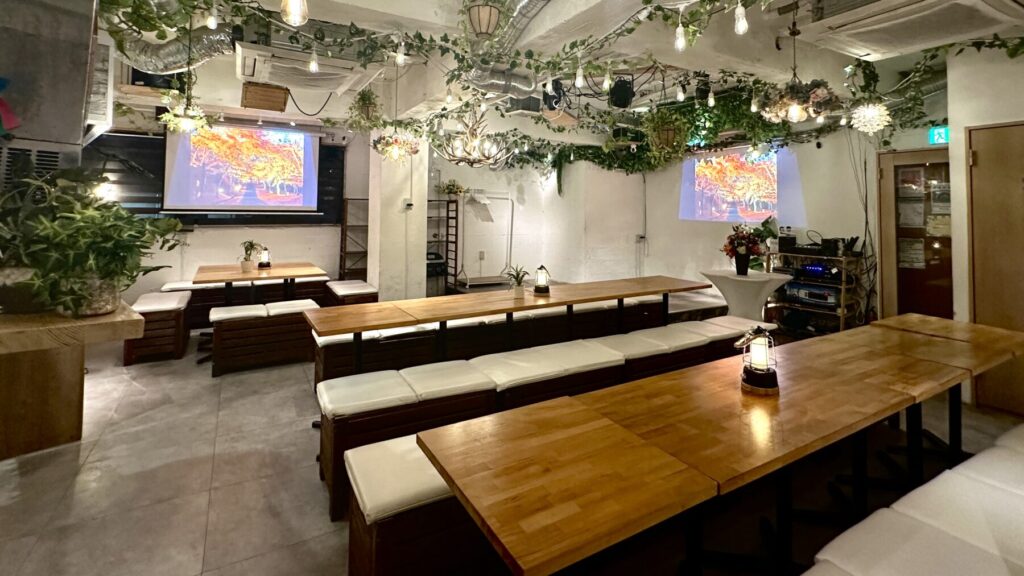 BBQがしたい！でも雨が降ったらどうしよう...そんなお客様におすすめのBBQスポット♪渋谷駅から徒歩2分の雨でも安心してBBQができる全天候型のお店です。