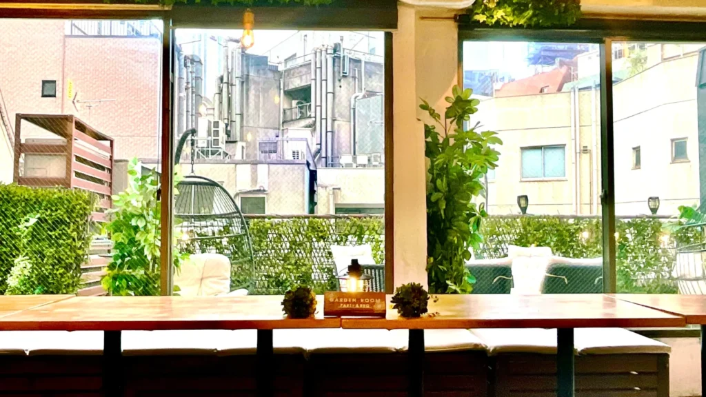 〈少人数貸切〉貸切BBQ＆パーティー会場「渋谷ガーデンルーム」昼内観３