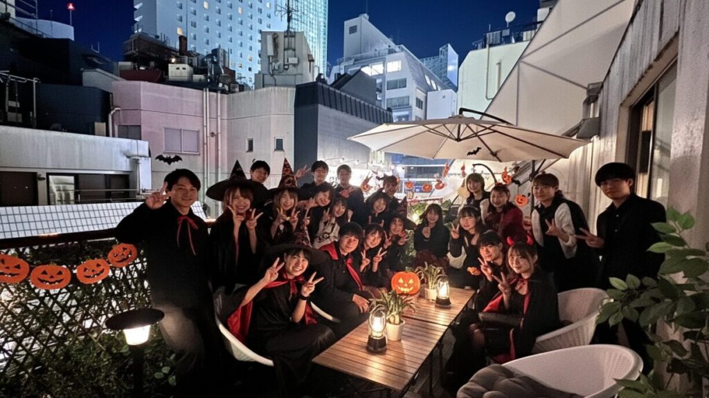 渋谷×貸切×ハロウィン 渋谷駅チカで少人数から大人数までおすすめ貸切会場!「渋谷ガーデンルーム4F」におまかせください♪