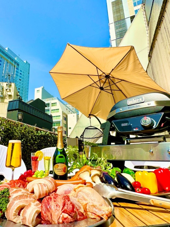 〈渋谷×貸切×雨の日BBQ〉内観1