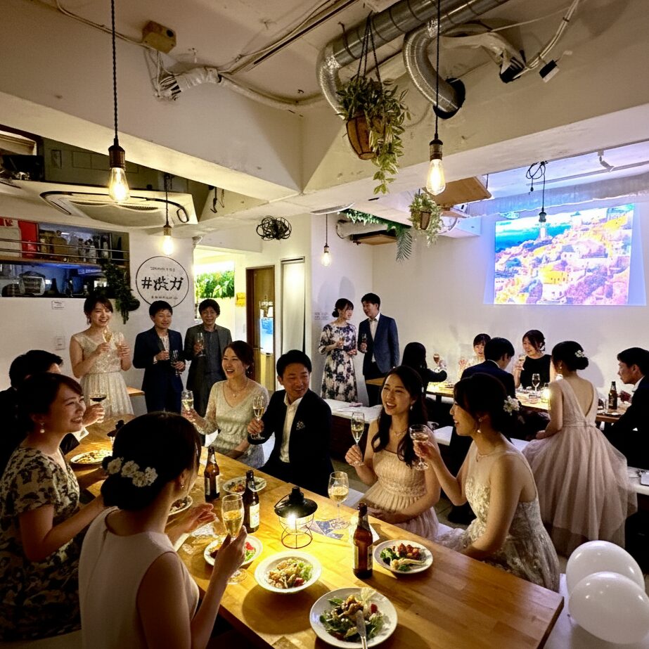 〈渋谷×貸切×少人数スペース〉　完全貸切空間イメージ